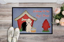 Load image into Gallery viewer, Dog House Collection Bedlington Terrier Sandy Doormat - 24x36 Decorative Floor Mat – Indoor/Outdoor Rug with Artistic Flair BB2845JMAT
