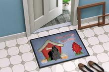 Load image into Gallery viewer, Dog House Collection Cocker Spaniel Black Doormat - 24x36 Decorative Floor Mat – Indoor/Outdoor Rug with Artistic Flair BB2846JMAT