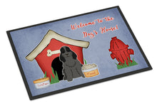 Load image into Gallery viewer, Dog House Collection Cocker Spaniel Black Doormat - 24x36 Decorative Floor Mat – Indoor/Outdoor Rug with Artistic Flair BB2846JMAT