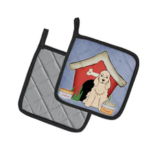 Load image into Gallery viewer, Dog House Collection Cocker Spaniel Pot Holders - Set of 2 - Heat-Resistant Kitchen Essentials