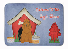 Load image into Gallery viewer, Dog House Collection Cocker Spaniel Red Machine Washable Memory Foam Mat BB2849RUG