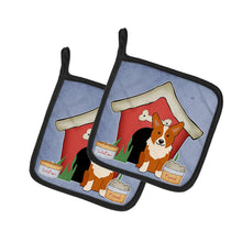 Load image into Gallery viewer, Dog House Collection Corgi Pot Holders - Set of 2 - Heat-Resistant Kitchen Essentials