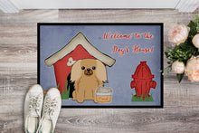 Load image into Gallery viewer, Dog House Collection Pekingnese Fawn Sable Doormat - 24x36 Decorative Floor Mat – Indoor/Outdoor Rug with Artistic Flair BB2858JMAT