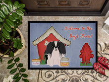 Load image into Gallery viewer, Dog House Collection Pekingnese Black White Doormat - 24x36 Decorative Floor Mat – Indoor/Outdoor Rug with Artistic Flair BB2859JMAT