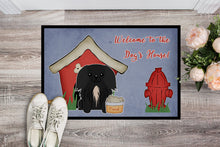 Load image into Gallery viewer, Dog House Collection Pekingnese Black Doormat - 24x36 Decorative Floor Mat – Indoor/Outdoor Rug with Artistic Flair BB2861JMAT