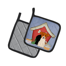 Load image into Gallery viewer, Dog House Collection Jack Russell Terrier Pot Holders - Set of 2 - Heat-Resistant Kitchen Essentials
