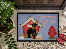 Load image into Gallery viewer, Dog House Collection English Toy Terrier Doormat - 24x36 Decorative Floor Mat – Indoor/Outdoor Rug with Artistic Flair BB2863JMAT