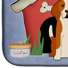 Load image into Gallery viewer, Dog House Collection English Foxhound Dish Drying Mat – Absorbent, Artistic Kitchen Essentials BB2864DDM