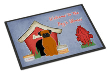 Load image into Gallery viewer, Dog House Collection Fawn Boxer Doormat - 24x36 Decorative Floor Mat – Indoor/Outdoor Rug with Artistic Flair BB2869JMAT