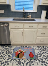 Load image into Gallery viewer, Dog House Collection Brindle Boxer Machine Washable Memory Foam Mat BB2871RUG