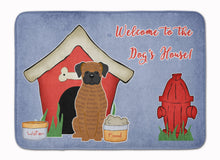 Load image into Gallery viewer, Dog House Collection Brindle Boxer Machine Washable Memory Foam Mat BB2871RUG