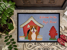 Load image into Gallery viewer, Dog House Collection English Bulldog Red White Doormat - 24x36 Decorative Floor Mat – Indoor/Outdoor Rug with Artistic Flair BB2874JMAT
