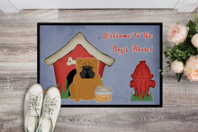 Load image into Gallery viewer, Dog House Collection English Bulldog Red Doormat - 24x36 Decorative Floor Mat – Indoor/Outdoor Rug with Artistic Flair BB2876JMAT