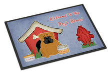 Load image into Gallery viewer, Dog House Collection English Bulldog Red Doormat - 24x36 Decorative Floor Mat – Indoor/Outdoor Rug with Artistic Flair BB2876JMAT
