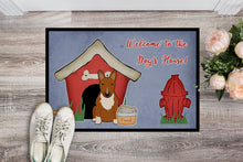 Load image into Gallery viewer, Dog House Collection Bull Terrier Red Doormat - 24x36 Decorative Floor Mat – Indoor/Outdoor Rug with Artistic Flair BB2888JMAT