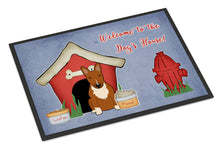 Load image into Gallery viewer, Dog House Collection Bull Terrier Red Doormat - 24x36 Decorative Floor Mat – Indoor/Outdoor Rug with Artistic Flair BB2888JMAT