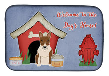 Load image into Gallery viewer, Dog House Collection Bull Terrier Brindle Dish Drying Mat – Absorbent, Artistic Kitchen Essentials BB2891DDM