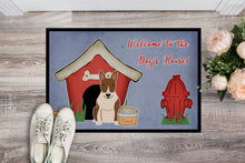 Load image into Gallery viewer, Dog House Collection Bull Terrier Brindle Doormat - 24x36 Decorative Floor Mat – Indoor/Outdoor Rug with Artistic Flair BB2891JMAT