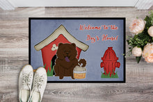 Load image into Gallery viewer, Dog House CollectionChow Chow Chocolate Doormat - 24x36 Decorative Floor Mat – Indoor/Outdoor Rug with Artistic Flair BB2895JMAT