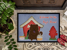 Load image into Gallery viewer, Dog House CollectionChow Chow Chocolate Doormat - 24x36 Decorative Floor Mat – Indoor/Outdoor Rug with Artistic Flair BB2895JMAT