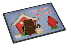 Load image into Gallery viewer, Dog House CollectionChow Chow Chocolate Doormat - 24x36 Decorative Floor Mat – Indoor/Outdoor Rug with Artistic Flair BB2895JMAT