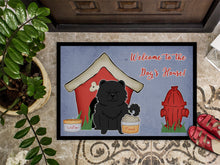 Load image into Gallery viewer, Dog House Collection Chow Chow Black Doormat - 24x36 Decorative Floor Mat – Indoor/Outdoor Rug with Artistic Flair BB2897JMAT