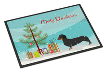 Load image into Gallery viewer, Dachshund Merry Christmas Tree Doormat - 18x27 Decorative Floor Mat – Indoor/Outdoor Rug with Artistic Flair BB2900MAT