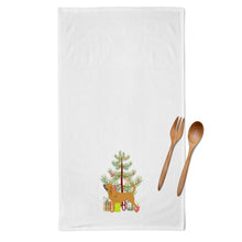 Load image into Gallery viewer, Bloodhound Merry Christmas Tree Kitchen Towels – Set of 2 - Decorative &amp; Absorbent Cotton | BB2902WTKT