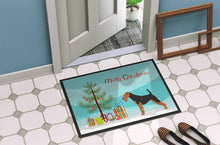 Load image into Gallery viewer, Welsh Terrier Merry Christmas Tree Doormat - 18x27 Decorative Floor Mat – Indoor/Outdoor Rug with Artistic Flair BB2903MAT