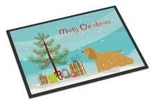 Load image into Gallery viewer, Cocker Spaniel Merry Christmas Tree Doormat - 24x36 Decorative Floor Mat – Indoor/Outdoor Rug with Artistic Flair BB2904JMAT