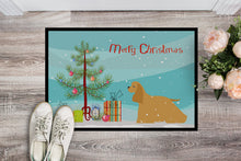Load image into Gallery viewer, Cocker Spaniel Merry Christmas Tree Doormat - 18x27 Decorative Floor Mat – Indoor/Outdoor Rug with Artistic Flair BB2904MAT