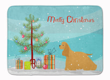 Load image into Gallery viewer, Cocker Spaniel Merry Christmas Tree Machine Washable Memory Foam Mat BB2904RUG