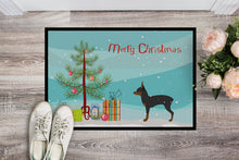 Load image into Gallery viewer, Toy Fox Terrier Merry Christmas Tree Doormat - 24x36 Decorative Floor Mat – Indoor/Outdoor Rug with Artistic Flair BB2905JMAT