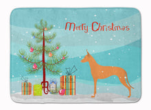 Load image into Gallery viewer, Pharaoh Hound Merry Christmas Tree Machine Washable Memory Foam Mat BB2906RUG