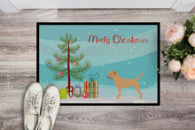 Load image into Gallery viewer, Border Terrier Merry Christmas Tree Doormat - 24x36 Decorative Floor Mat – Indoor/Outdoor Rug with Artistic Flair BB2907JMAT