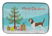 Load image into Gallery viewer, Grand Basset Griffon Vendeen Merry Christmas Tree Dish Drying Mat – Absorbent, Artistic Kitchen Essentials BB2908DDM