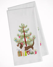 Load image into Gallery viewer, Grand Basset Griffon Vendeen Merry Christmas Tree Kitchen Towels – Set of 2 - Decorative &amp; Absorbent Cotton | BB2908WTKT