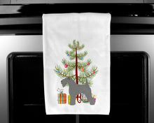 Load image into Gallery viewer, Kerry Blue Terrier Merry Christmas Tree Kitchen Towels – Set of 2 - Decorative &amp; Absorbent Cotton | BB2910WTKT