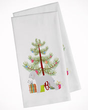 Load image into Gallery viewer, Bedlington Terrier Merry Christmas Tree Kitchen Towels – Set of 2 - Decorative &amp; Absorbent Cotton | BB2912WTKT