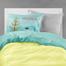 Load image into Gallery viewer, English Pointer Merry Christmas Tree Fabric Standard Pillowcase – Artistic Decorative Front, White Back BB2913PILLOWCASE