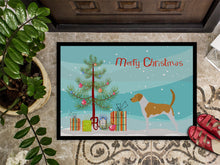 Load image into Gallery viewer, American Foxhound Merry Christmas Tree Doormat - 18x27 Decorative Floor Mat – Indoor/Outdoor Rug with Artistic Flair BB2916MAT