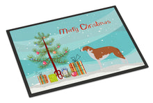 Load image into Gallery viewer, Borzoi Russian Greyhound Merry Christmas Tree Doormat - 18x27 Decorative Floor Mat – Indoor/Outdoor Rug with Artistic Flair BB2917MAT