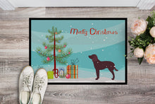 Load image into Gallery viewer, American Water Spaniel Merry Christmas Tree Doormat - 18x27 Decorative Floor Mat – Indoor/Outdoor Rug with Artistic Flair BB2919MAT