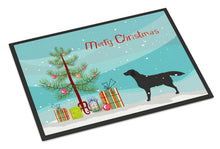 Load image into Gallery viewer, Black Labrador Retriever Merry Christmas Tree Doormat - 18x27 Decorative Floor Mat – Indoor/Outdoor Rug with Artistic Flair BB2926MAT