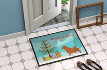 Load image into Gallery viewer, Norfolk Terrier Merry Christmas Tree Doormat - 18x27 Decorative Floor Mat – Indoor/Outdoor Rug with Artistic Flair BB2927MAT