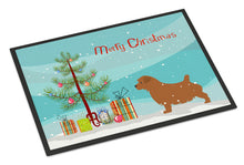 Load image into Gallery viewer, Norfolk Terrier Merry Christmas Tree Doormat - 18x27 Decorative Floor Mat – Indoor/Outdoor Rug with Artistic Flair BB2927MAT