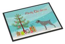 Load image into Gallery viewer, German Wirehaired Pointer Merry Christmas Tree Doormat - 18x27 Decorative Floor Mat – Indoor/Outdoor Rug with Artistic Flair BB2929MAT
