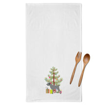 Load image into Gallery viewer, German Wirehaired Pointer Merry Christmas Tree Kitchen Towels – Set of 2 - Decorative &amp; Absorbent Cotton | BB2929WTKT