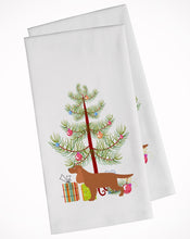 Load image into Gallery viewer, English Cocker Spaniel Merry Christmas Tree Kitchen Towels – Set of 2 - Decorative &amp; Absorbent Cotton | BB2930WTKT