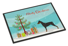 Load image into Gallery viewer, German Pinscher Merry Christmas Tree Doormat - 18x27 Decorative Floor Mat – Indoor/Outdoor Rug with Artistic Flair BB2931MAT